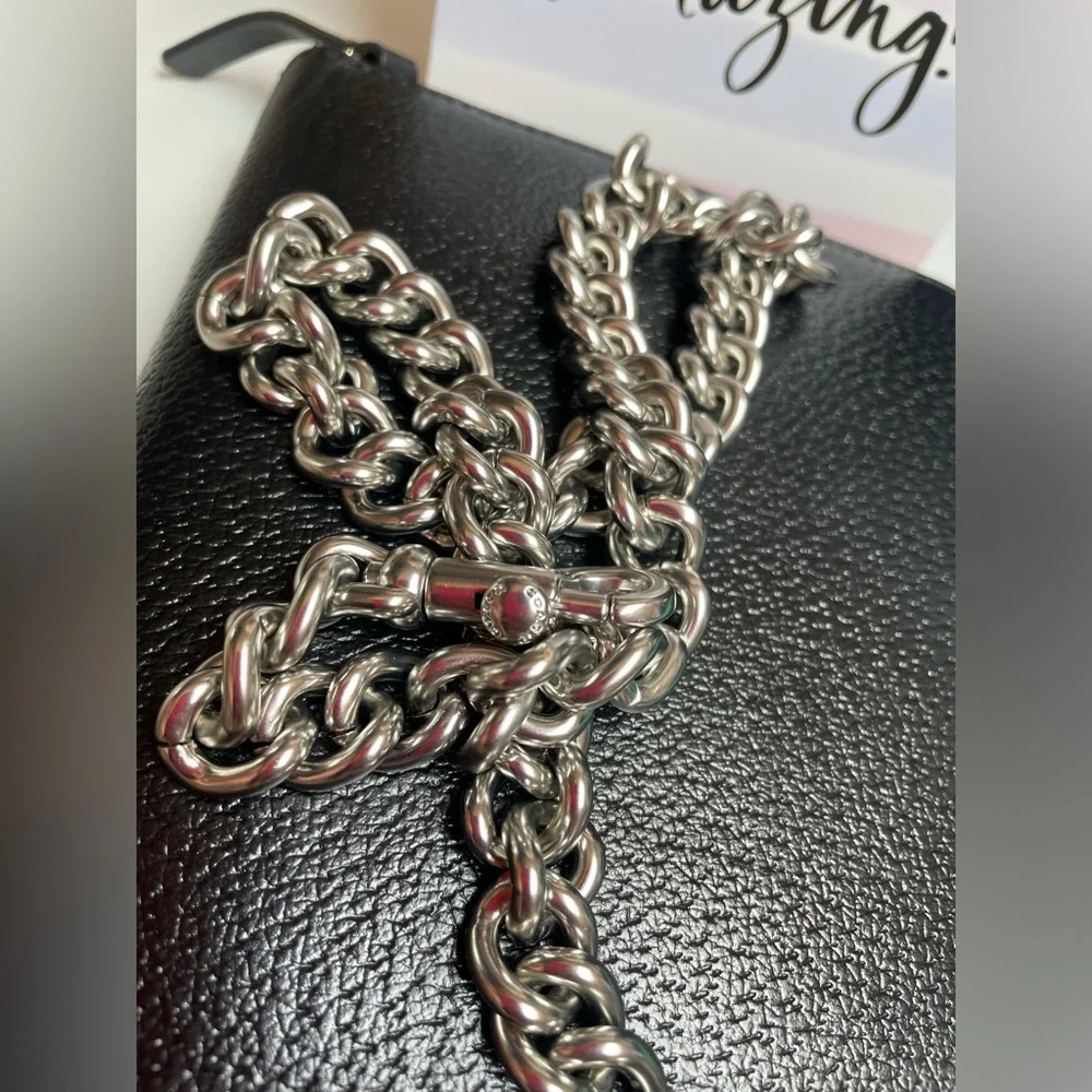 Brand New Coach Silver Chain - Picture 2 of 8